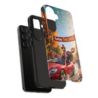 Turkey Trot 500 Phone Case – Festive Thanksgiving Racing Turkey Design