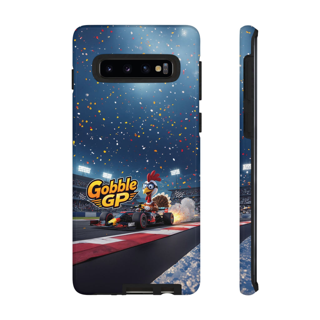 Gobble GP Turkey Racing Phone Case — Tough Protective Cover