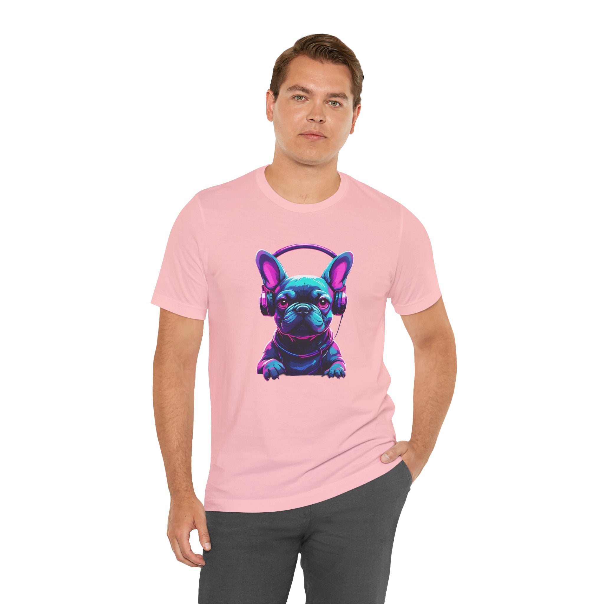 French Bulldog Vibrant Dog Lover Tee