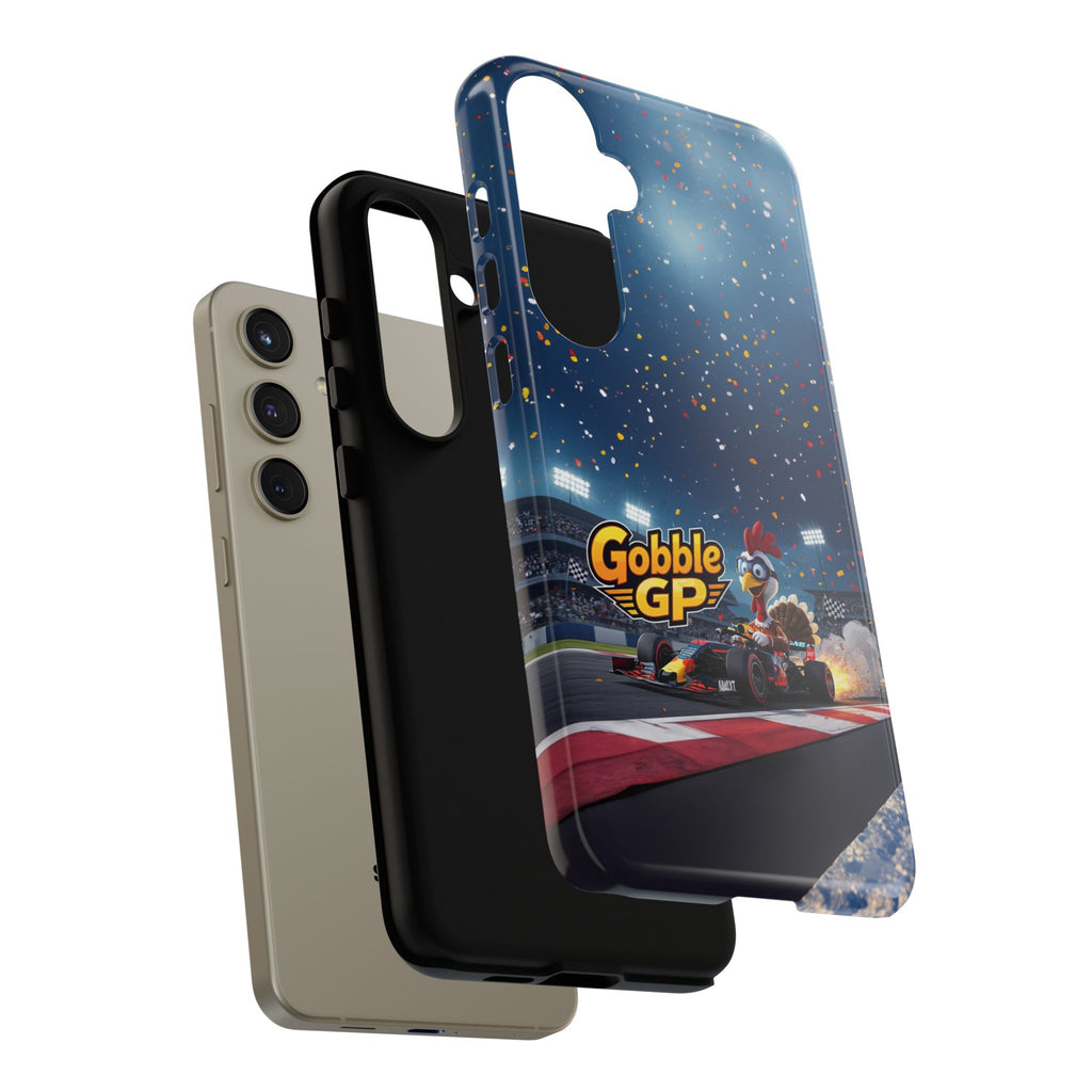 Gobble GP Turkey Racing Phone Case — Tough Protective Cover