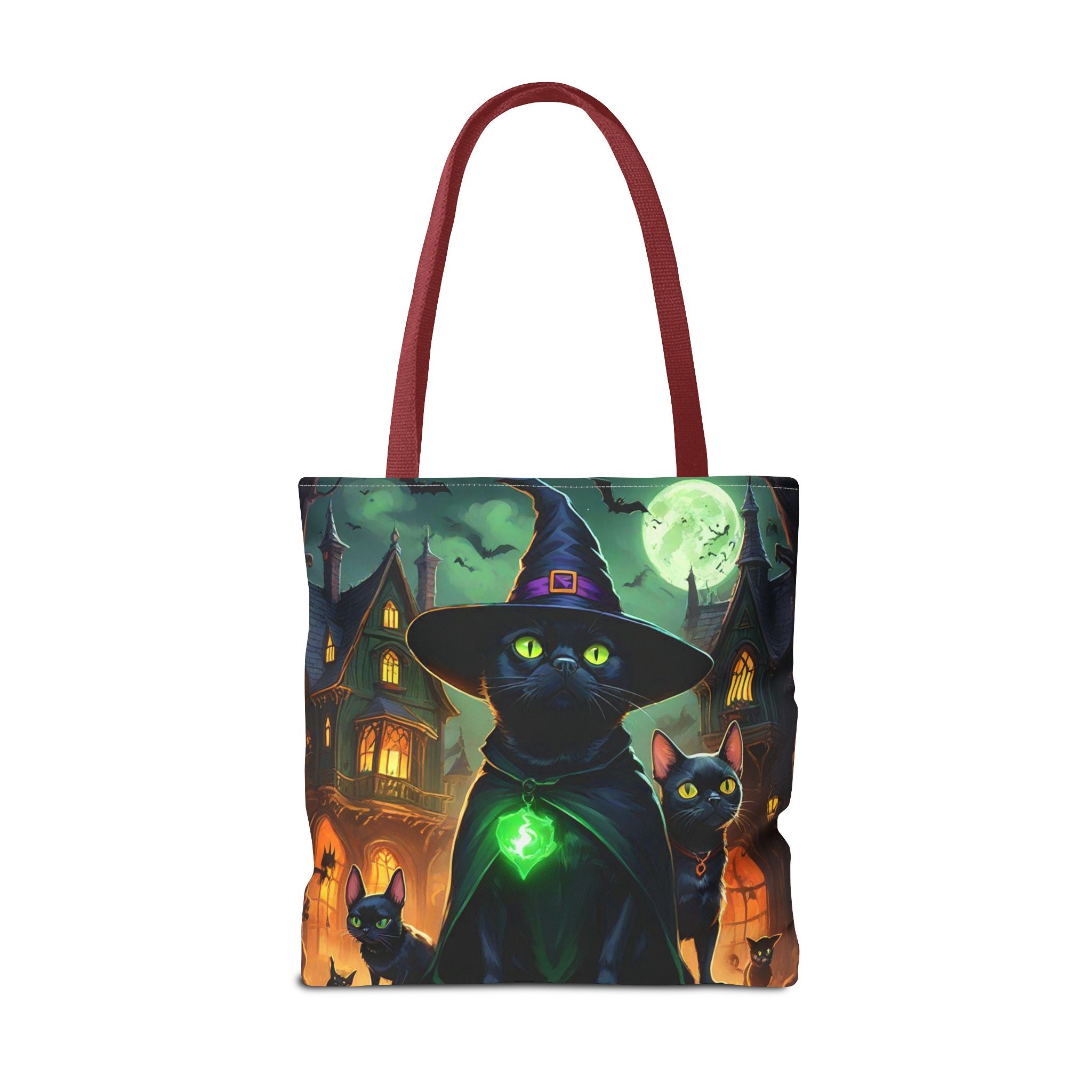 Halloween French Bulldog & Witch Cat Design