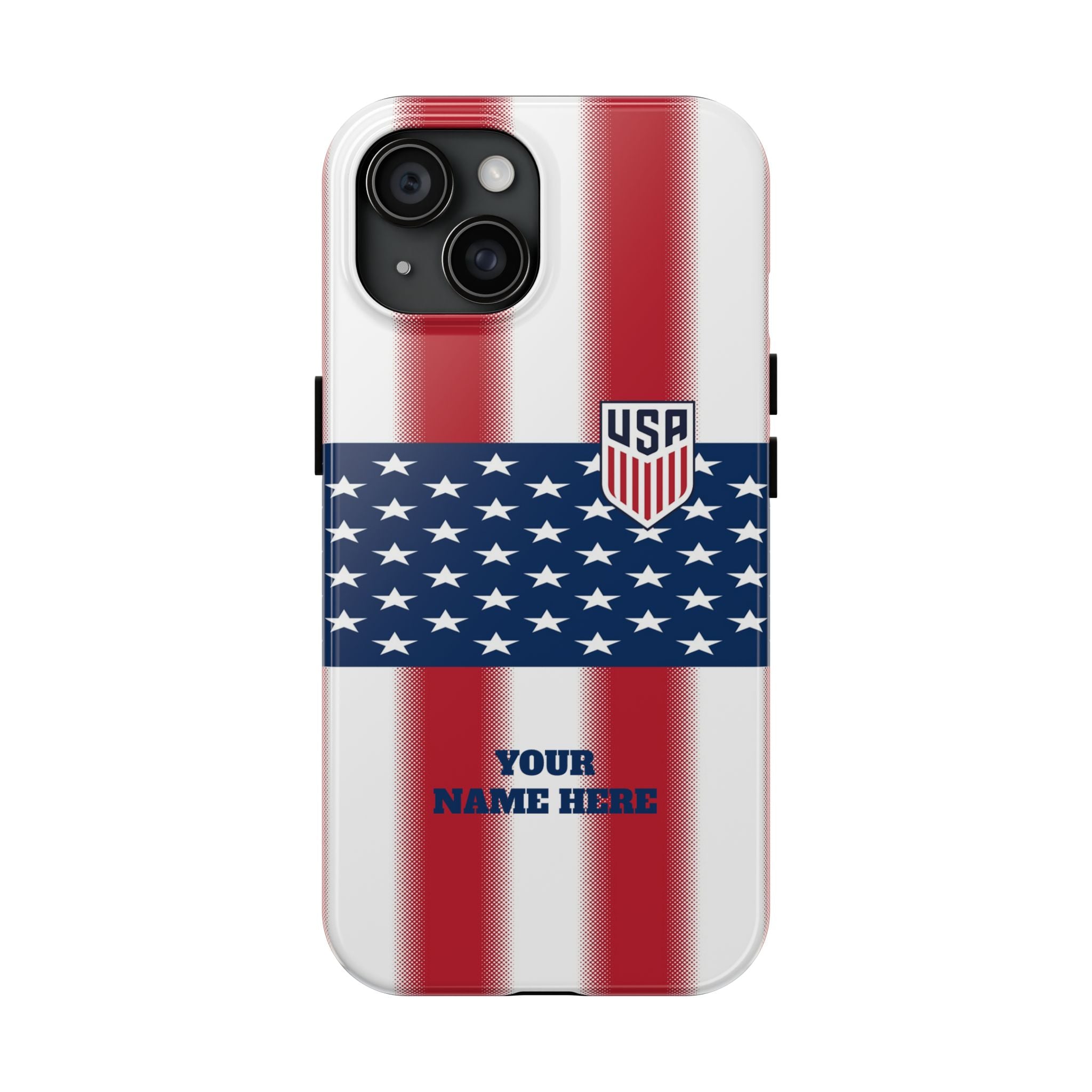 USA Soccer Phone Case — Tough Protective Fan Cover -- Custom Phone Case
