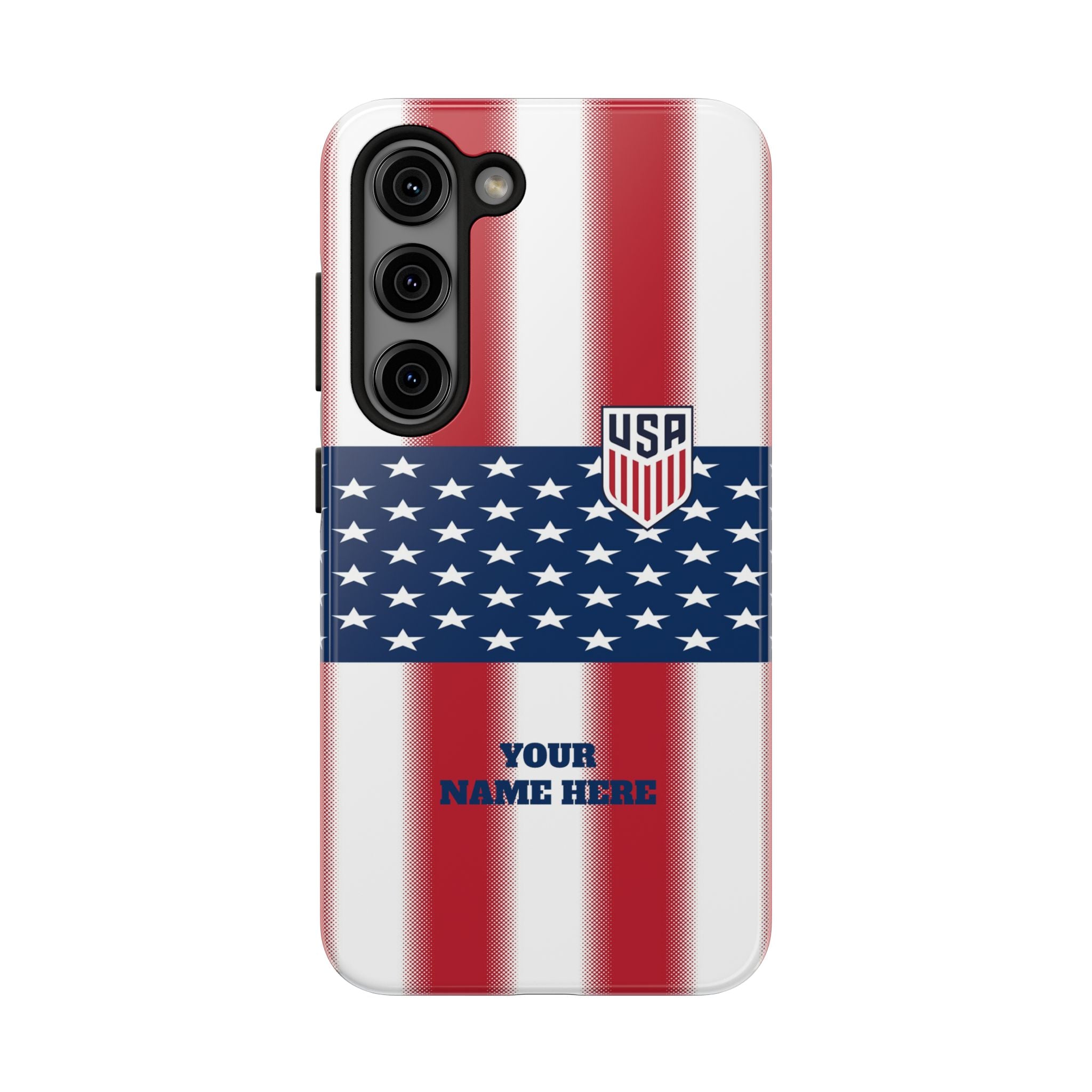 USA Soccer Phone Case — Tough Protective Fan Cover -- Custom Phone Case