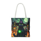 Halloween French Bulldog & Witch Cat Design