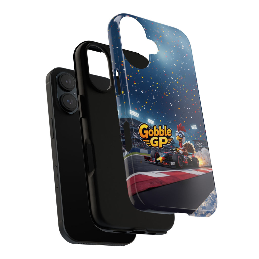 Gobble GP Turkey Racing Phone Case — Tough Protective Cover