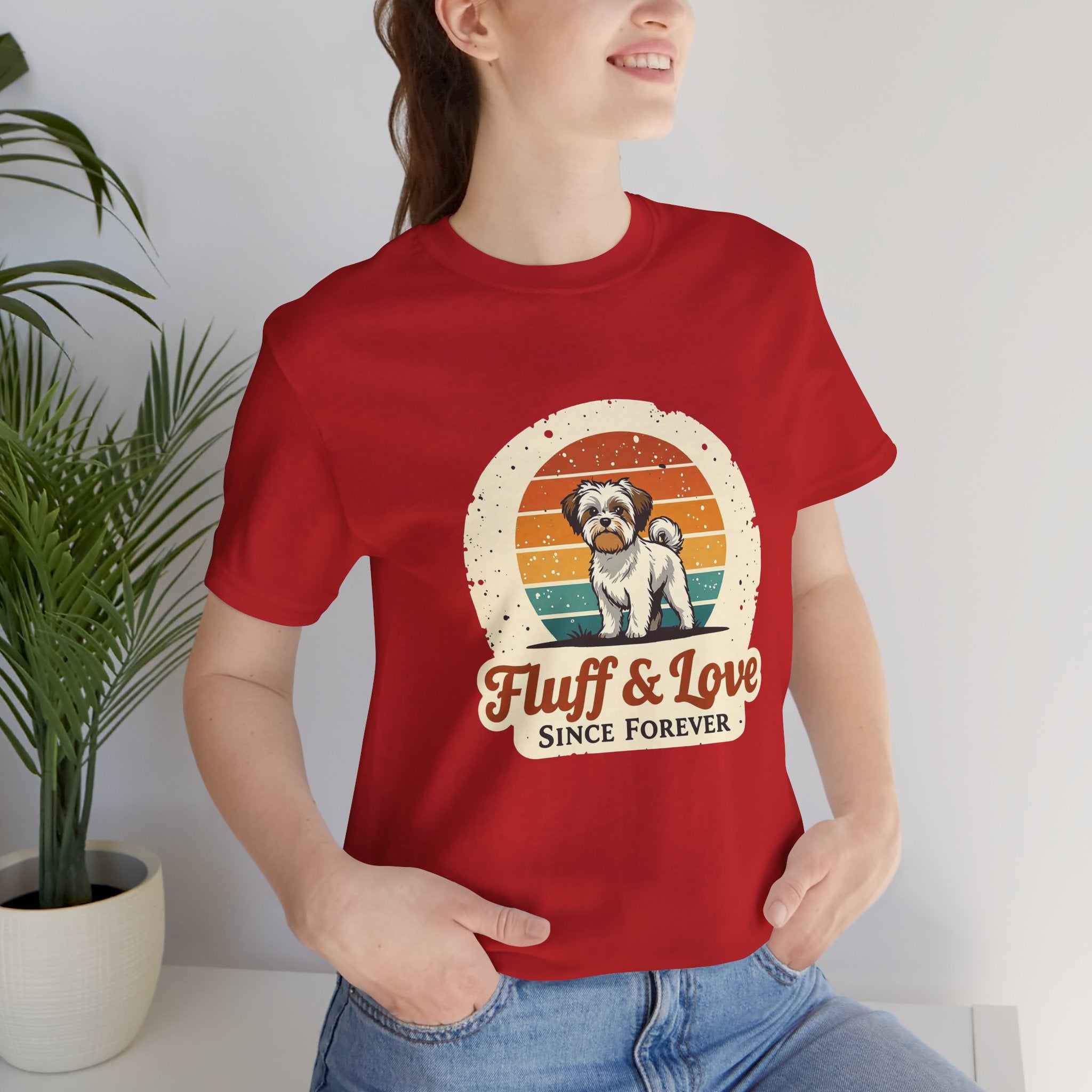 Maltese Dog Lover's Tee - Fluff & Love Since Forever