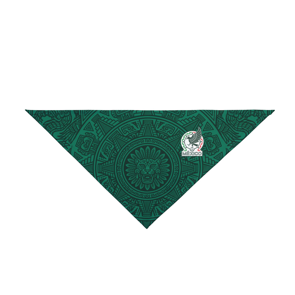 Mexico Soccer Pet Bandana — Mexican Flag Soccer Dog Bandana