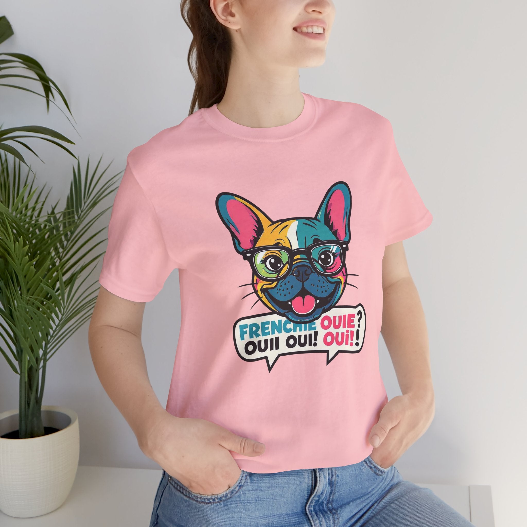 French Bulldog Playful Frenchie Graphic Tee