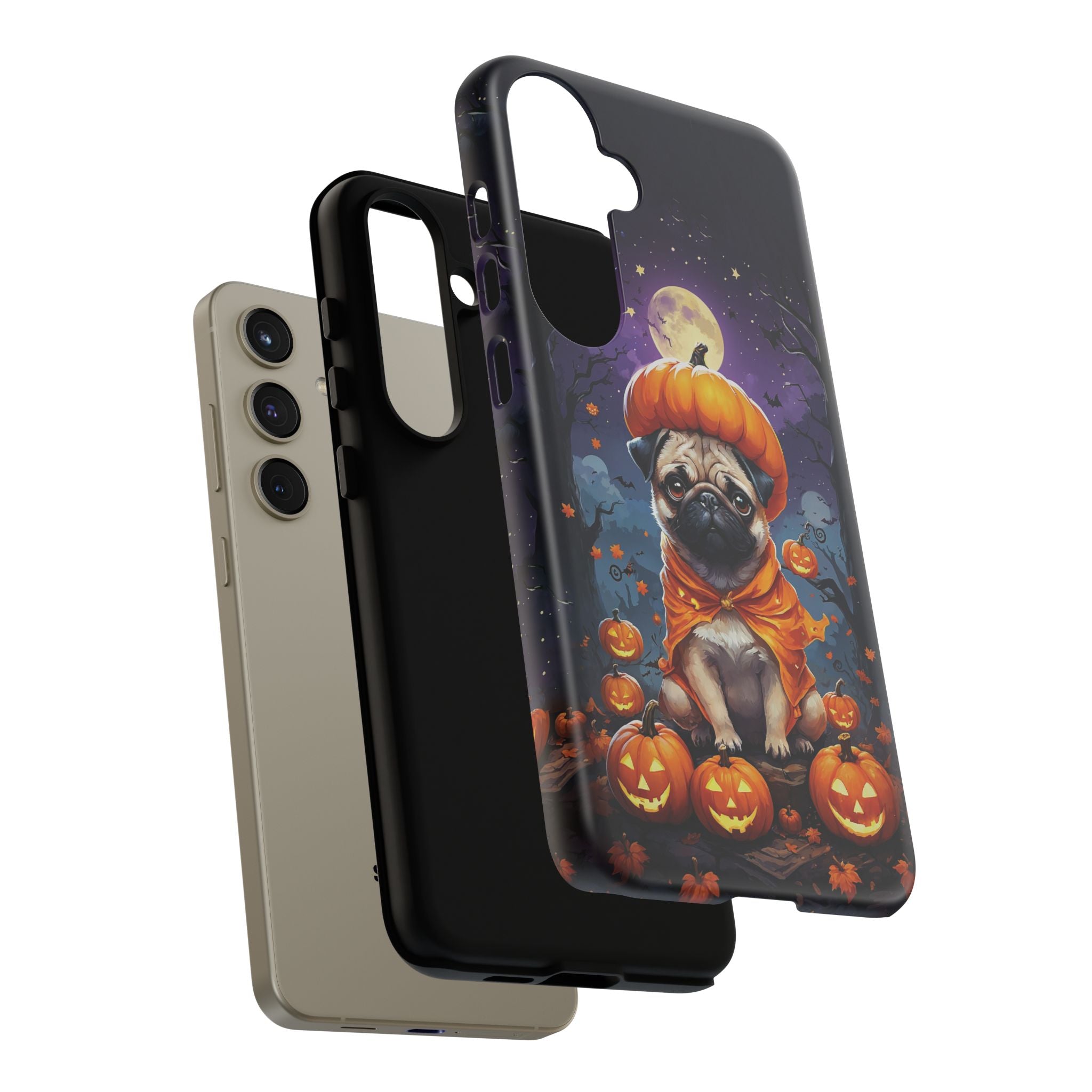 Halloween Pug Tough Phone Case