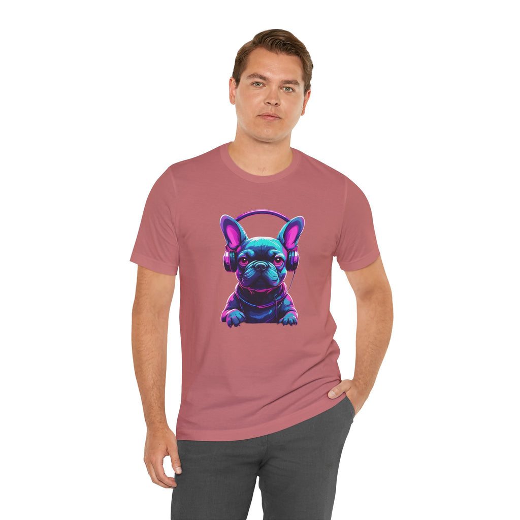 French Bulldog Vibrant Dog Lover Tee