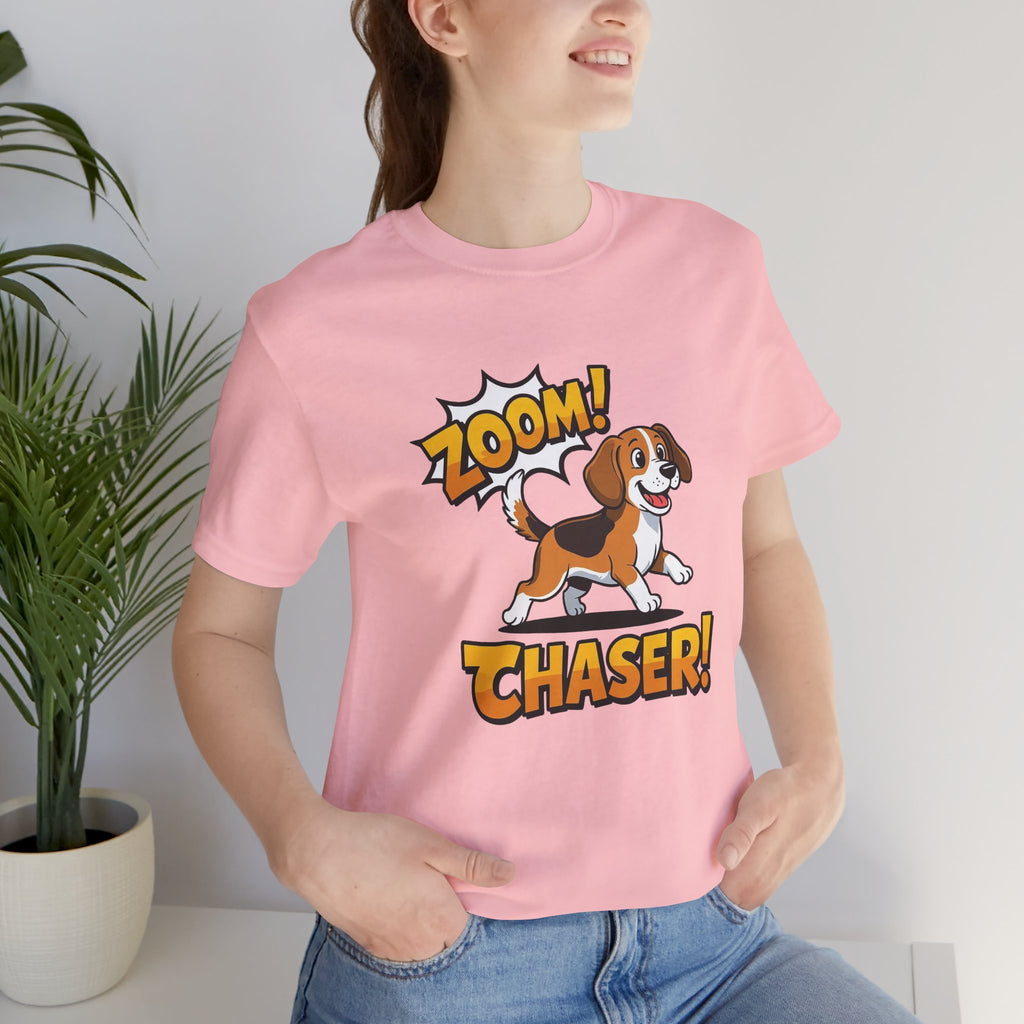 Beagle Zoom! Chaser! Dog Lover Unisex Tee