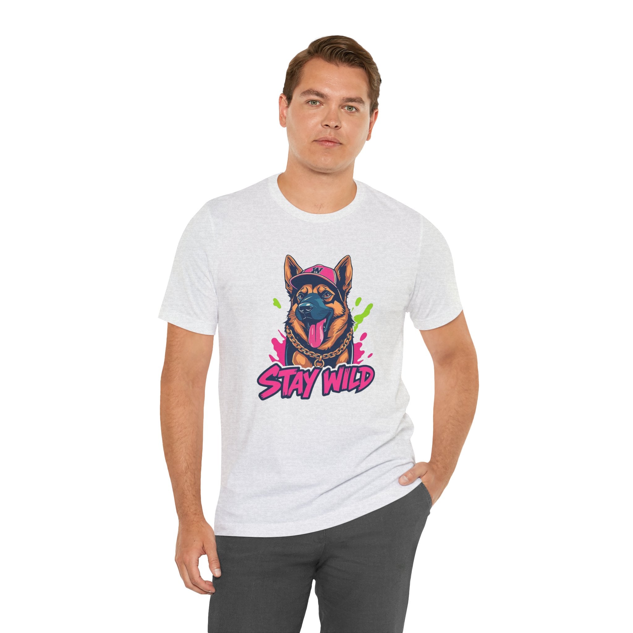 Stay Wild German Shepherd Lover Tee