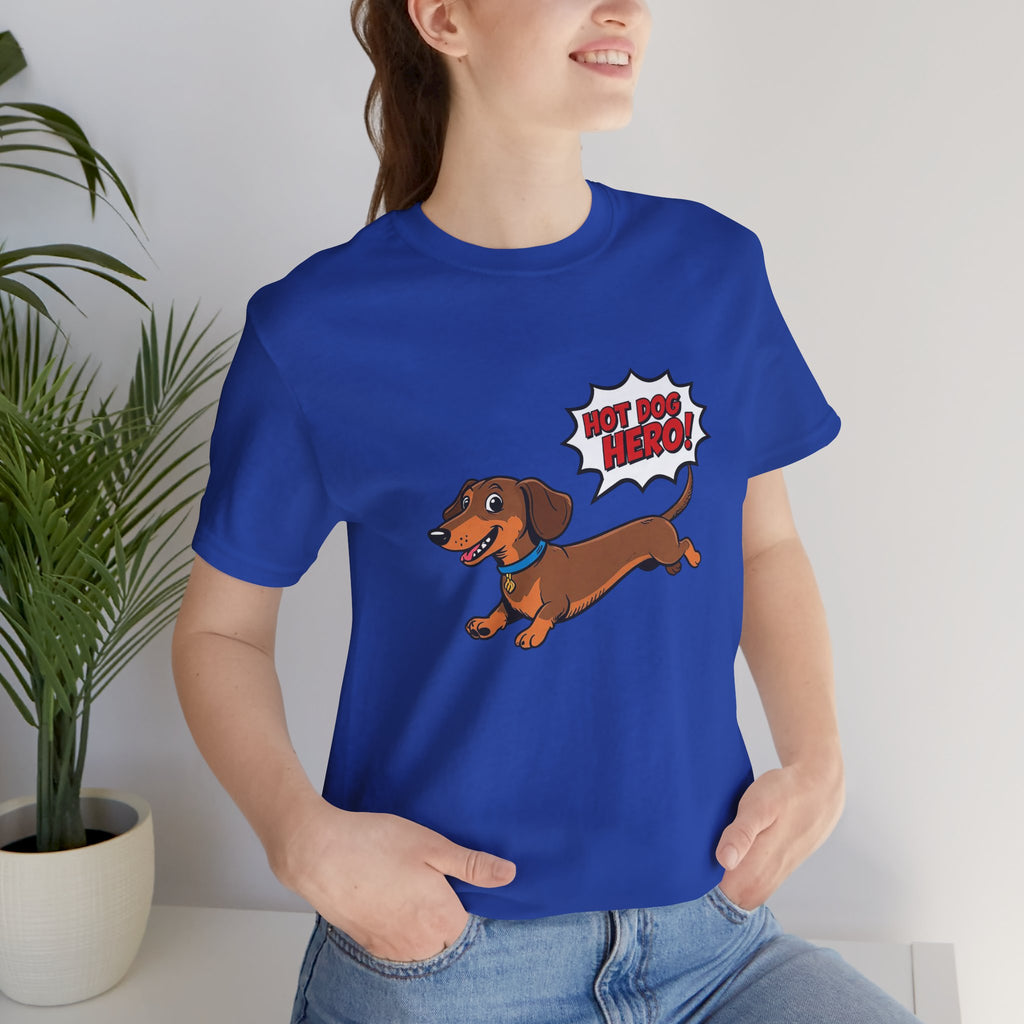 Playful Dachshund Graphic Tee