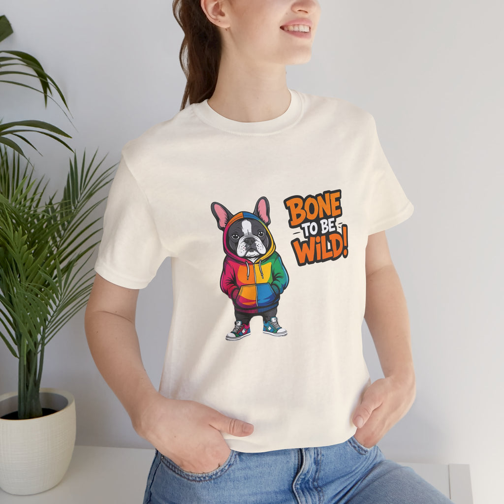 French Bulldog Colorful Dog Graphic Tee