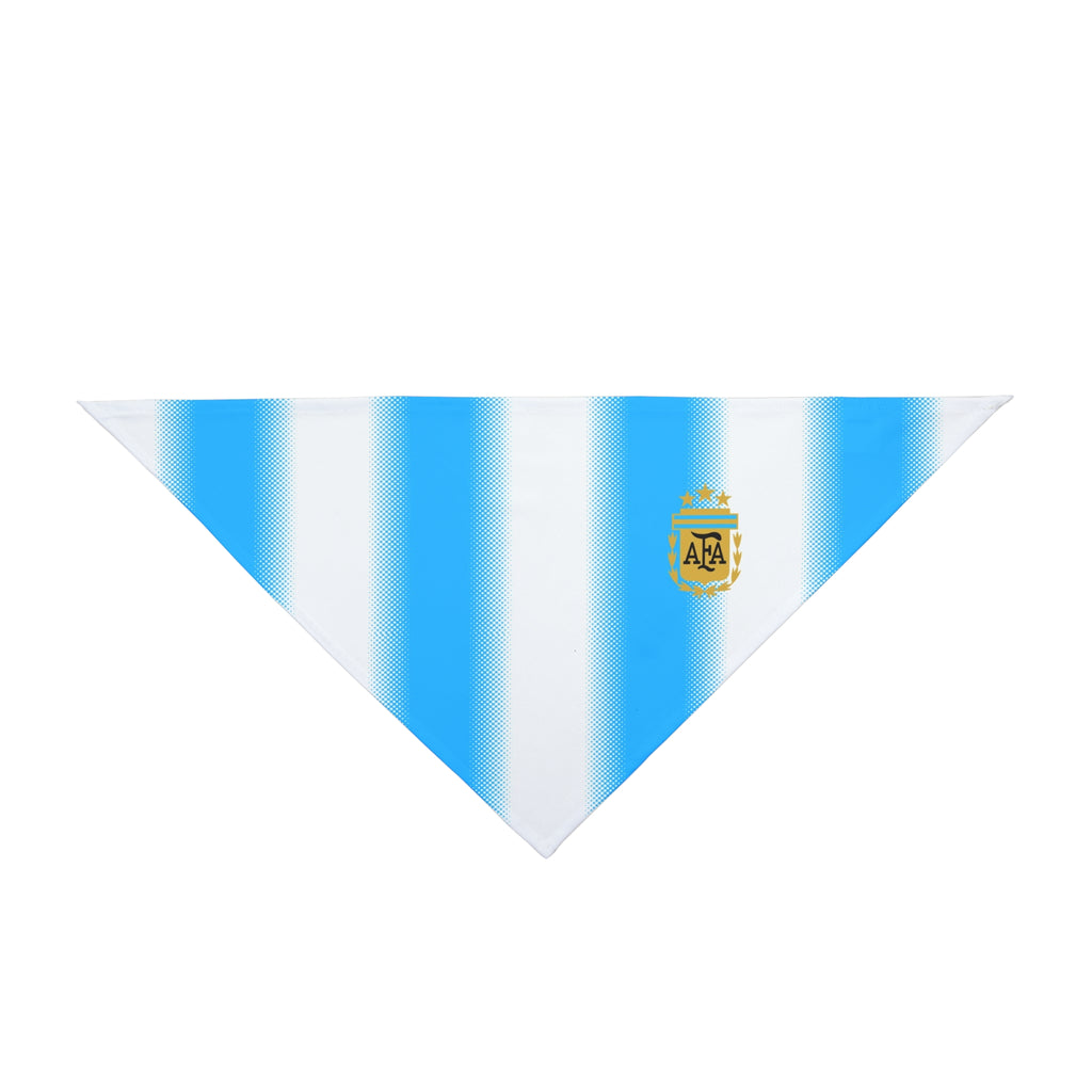Argentina Soccer Pet Bandana – Argentine Flag Football Scarf for Dogs & Cats