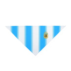 Argentina Soccer Pet Bandana – Argentine Flag Football Scarf for Dogs & Cats