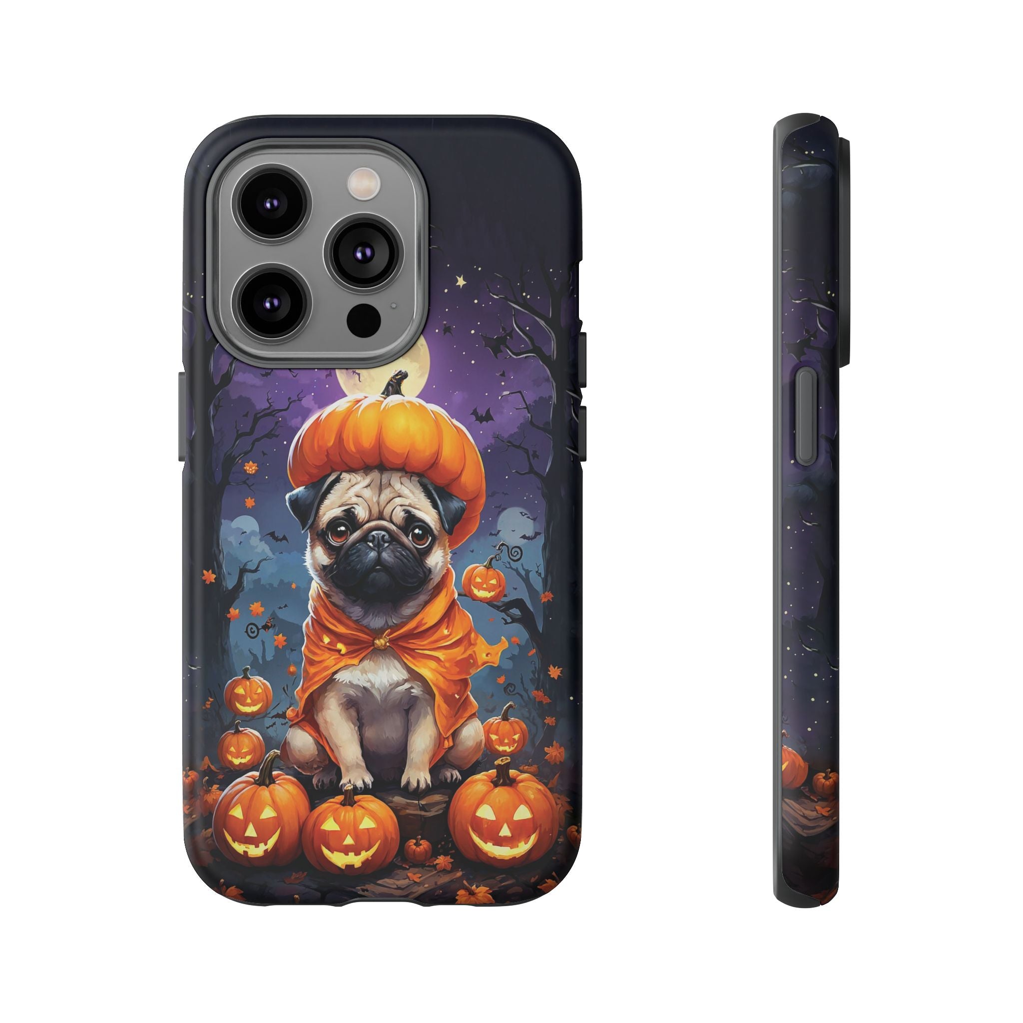 Halloween Pug Tough Phone Case
