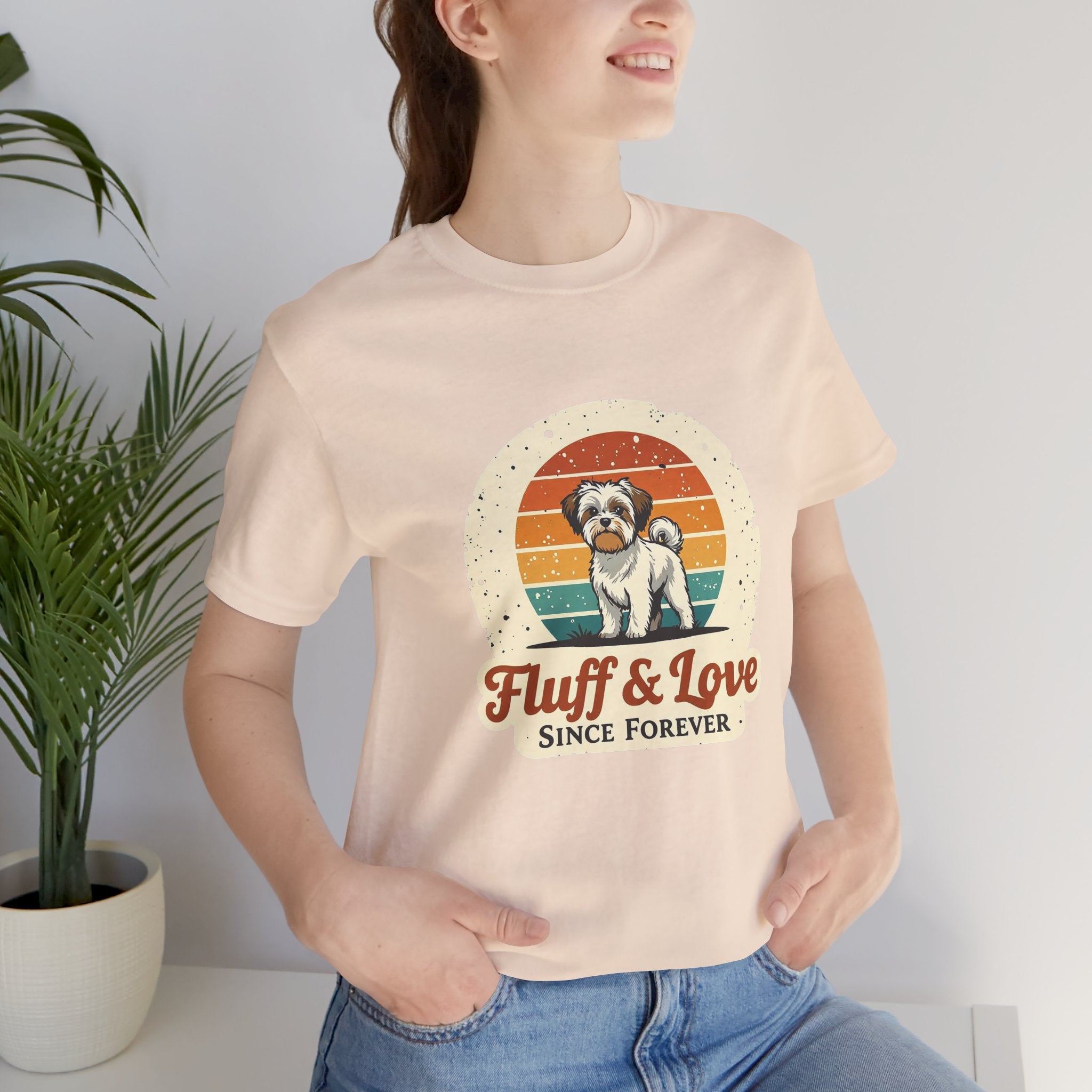 Maltese Dog Lover's Tee - Fluff & Love Since Forever