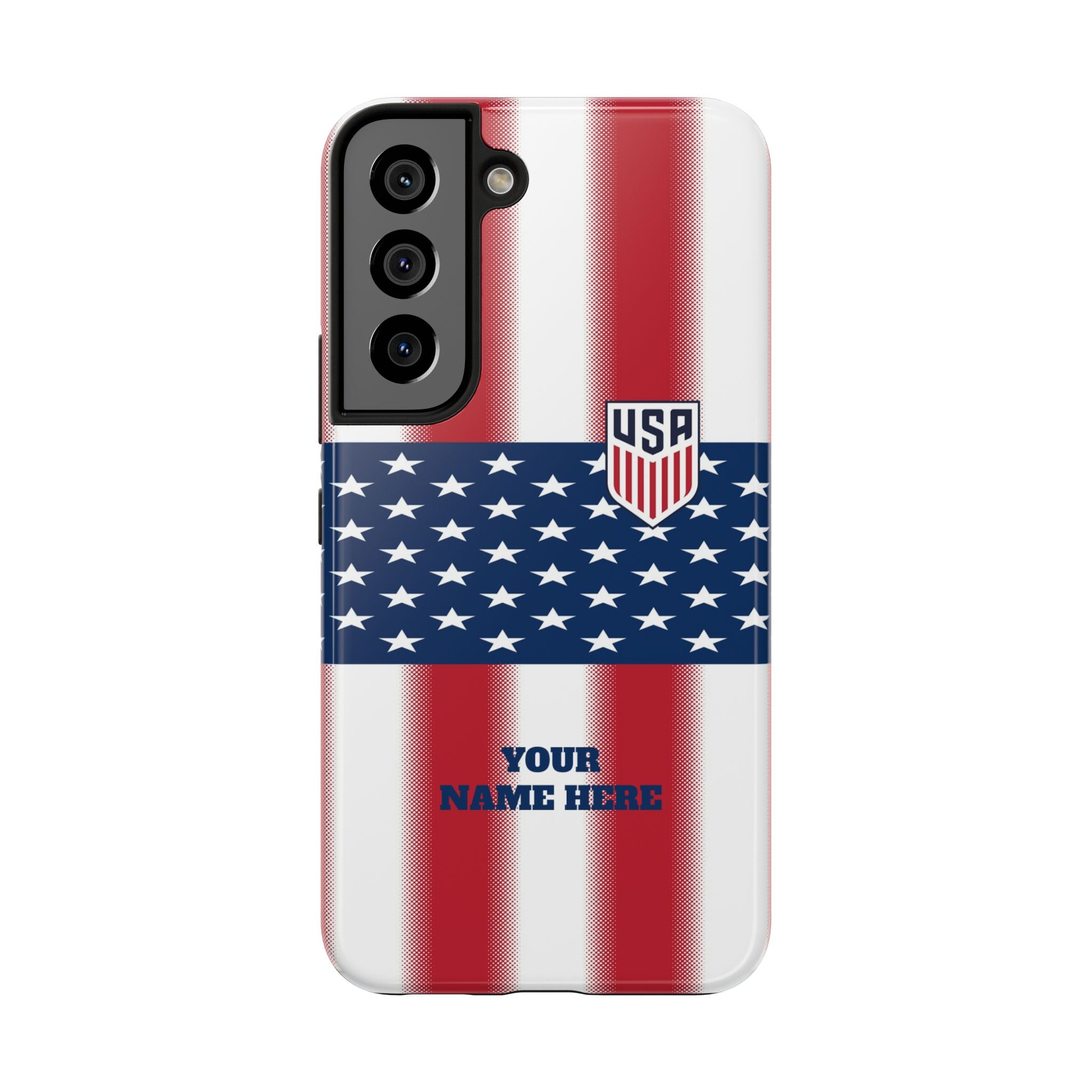 USA Soccer Phone Case — Tough Protective Fan Cover -- Custom Phone Case