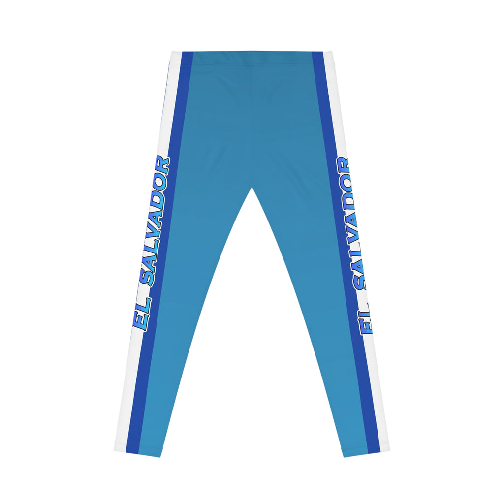 El Salvador Soccer Leggings — Women's Casual Leggings