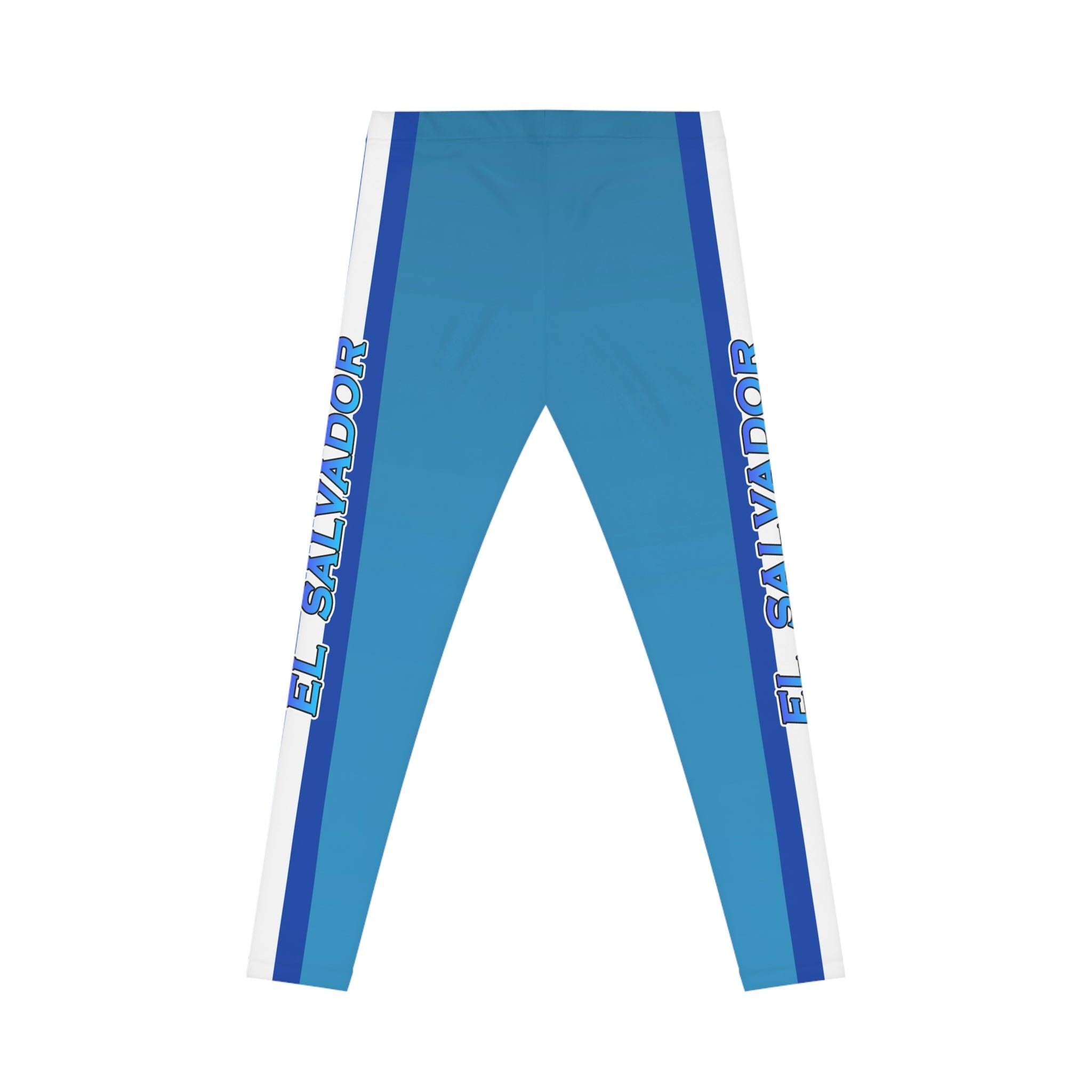El Salvador Soccer Leggings — Women's Casual Leggings