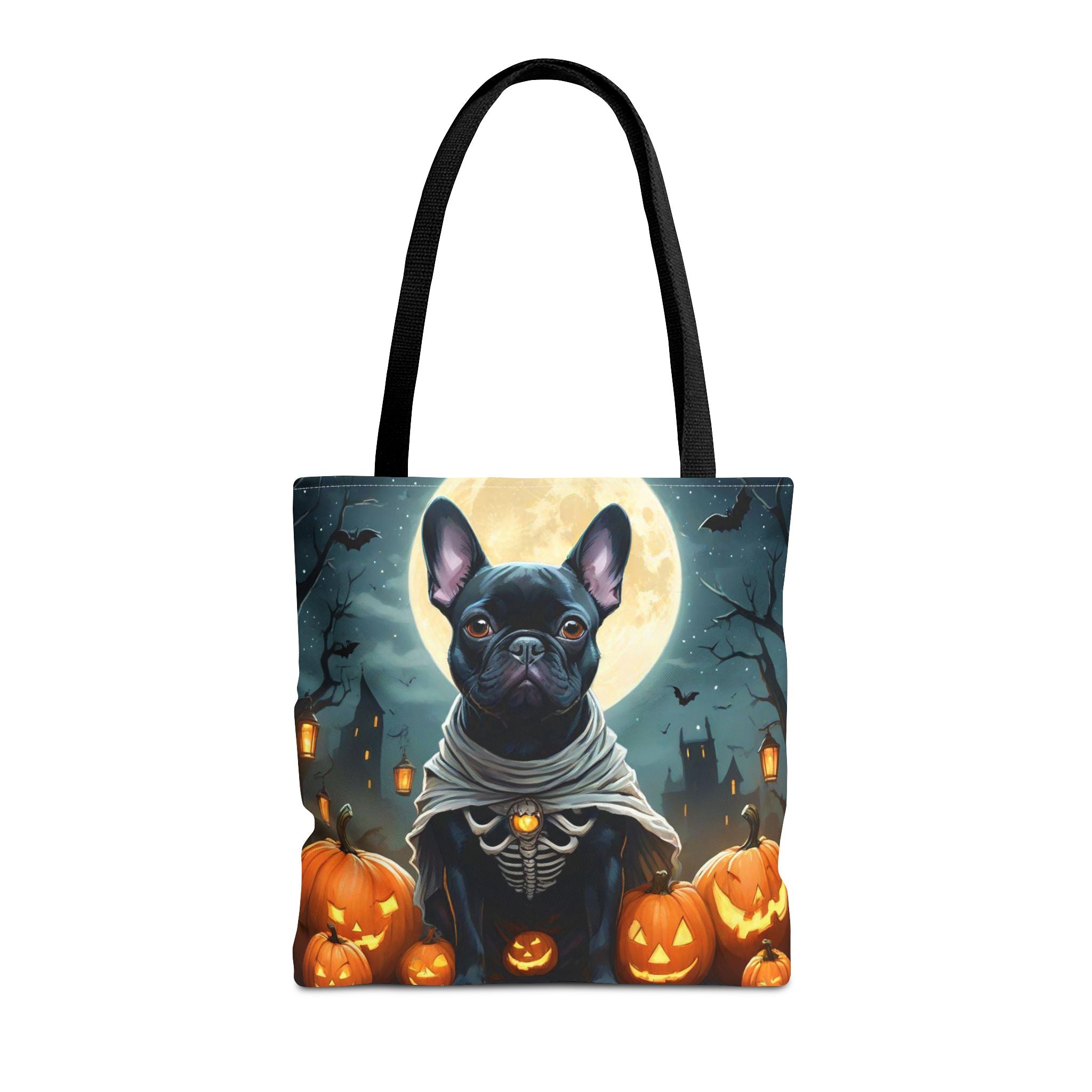 Halloween French Bulldog & Witch Cat Design