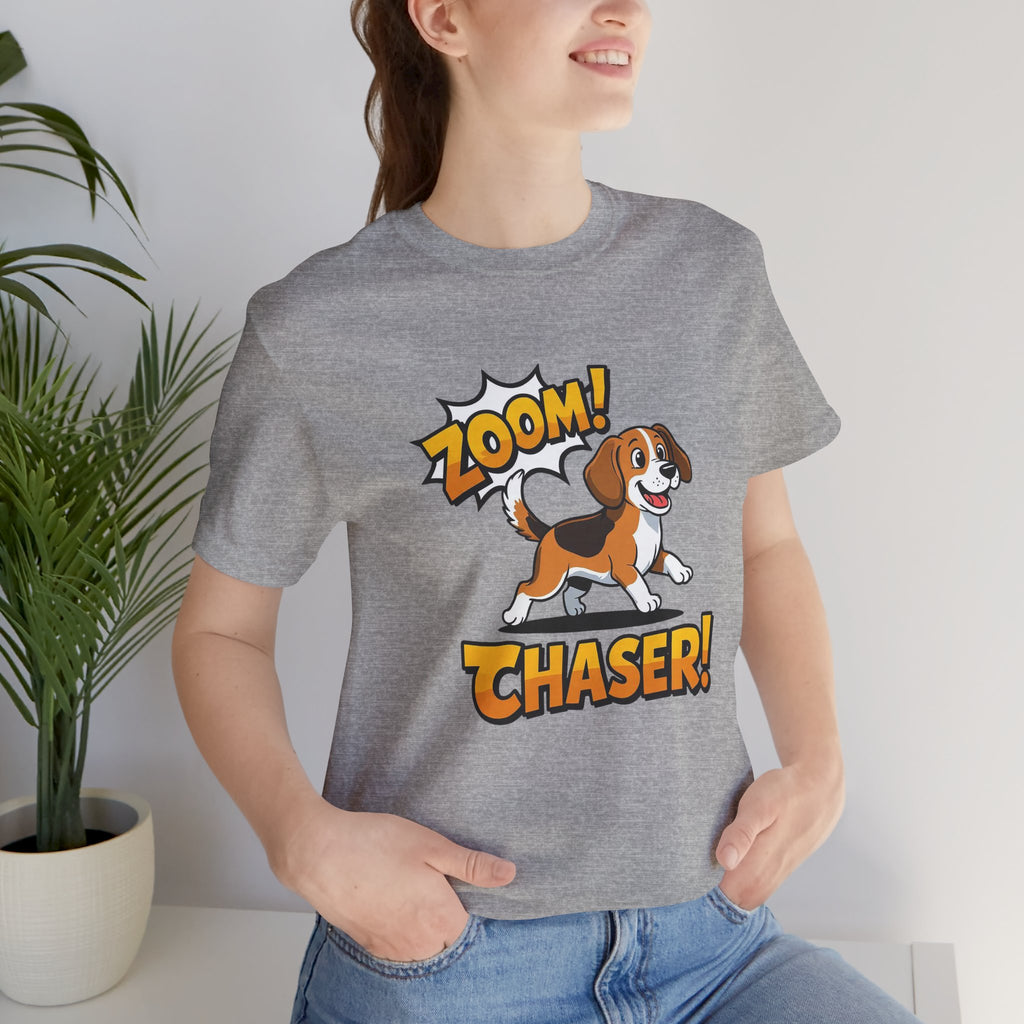 Beagle Zoom! Chaser! Dog Lover Unisex Tee