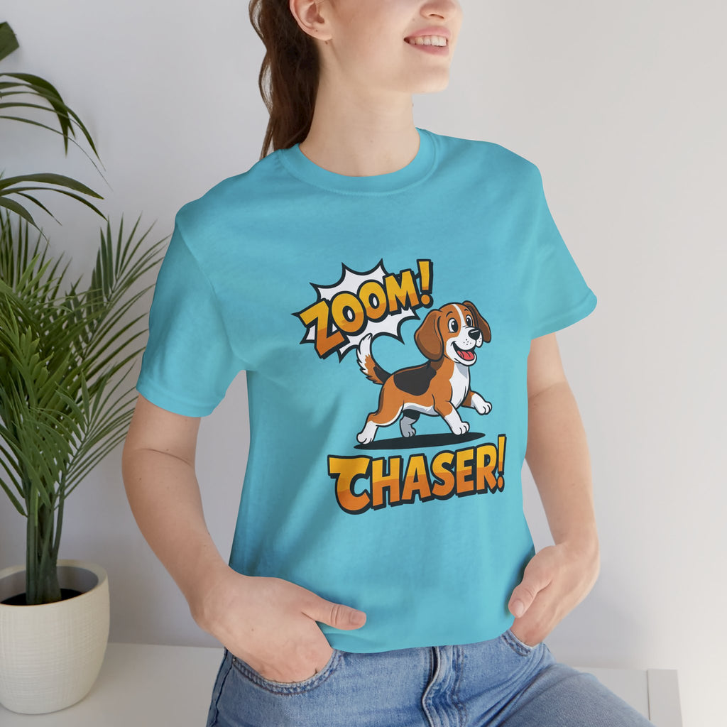 Beagle Zoom! Chaser! Dog Lover Unisex Tee