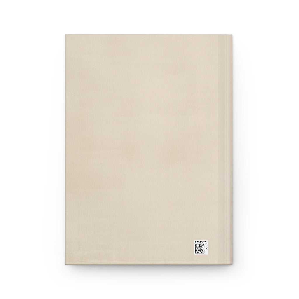 Bride's Hardcover Journal — "Wild Hearts, Wedding Plans" Floral Wreath Wedding Planner