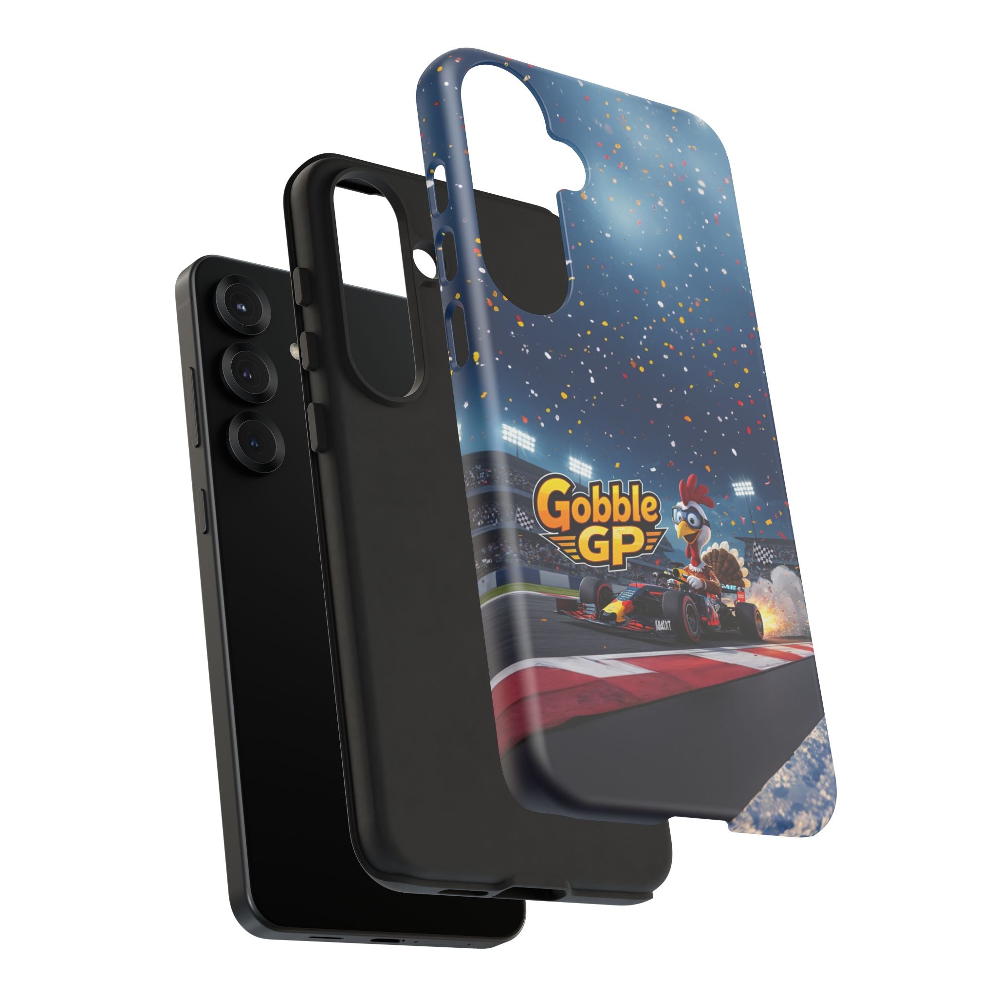 Gobble GP Turkey Racing Phone Case — Tough Protective Cover