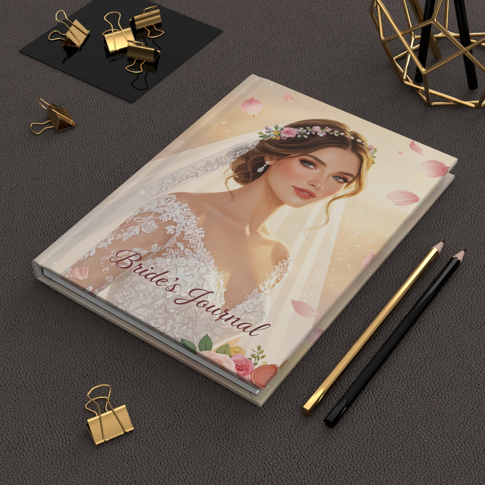 Bride's Journal Hardcover — Wedding Planner & Keepsake Notebook