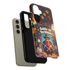 Thanksgiving Tough Phone Case - "Gobble 'til You Wobble" Turkey Protective Cover