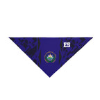 El Salvador Flag Pet Bandana — Navy Soccer-Inspired Dog Bandana