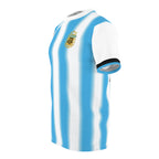 Argentina Striped Soccer Jersey -- Custom Jersey