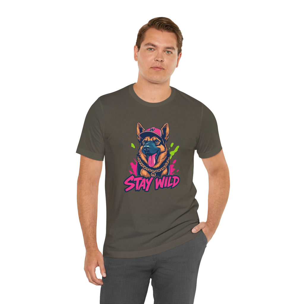 Stay Wild German Shepherd Lover Tee