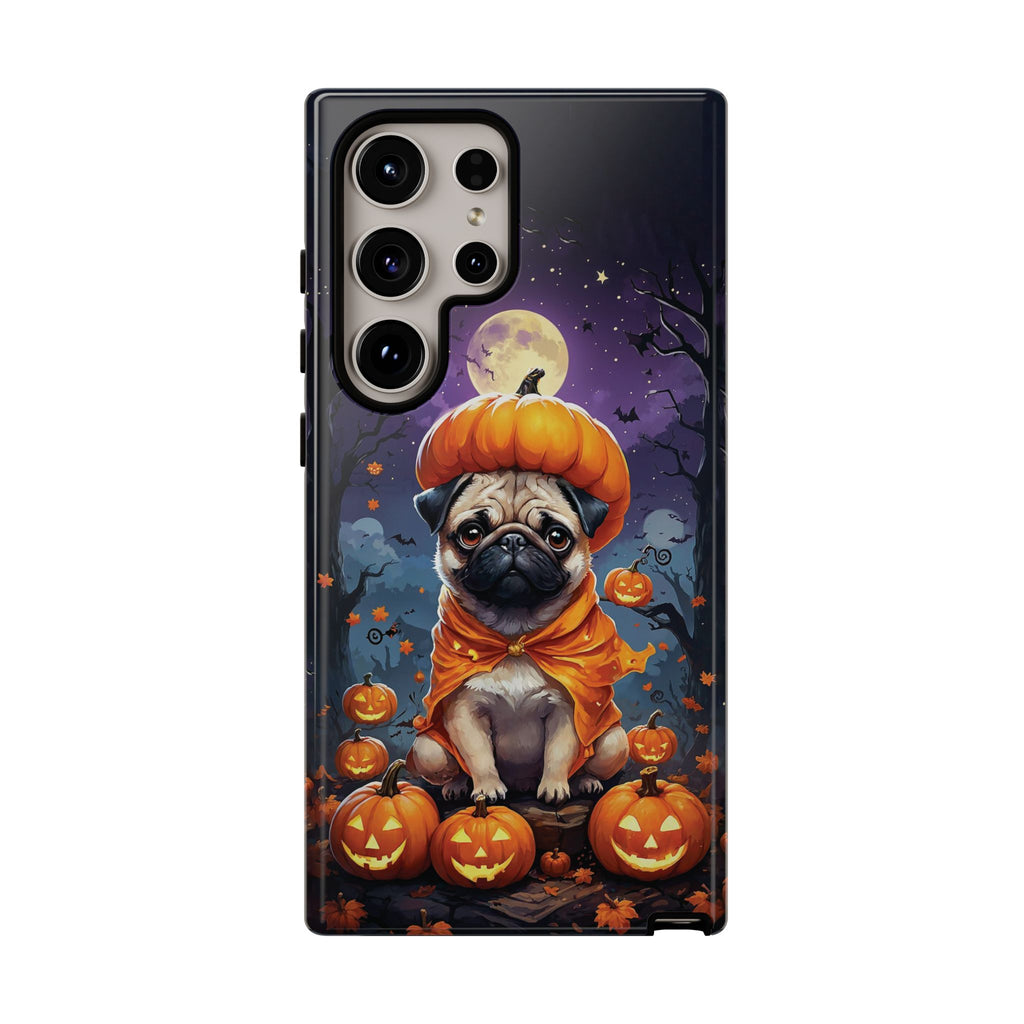 Halloween Pug Tough Phone Case