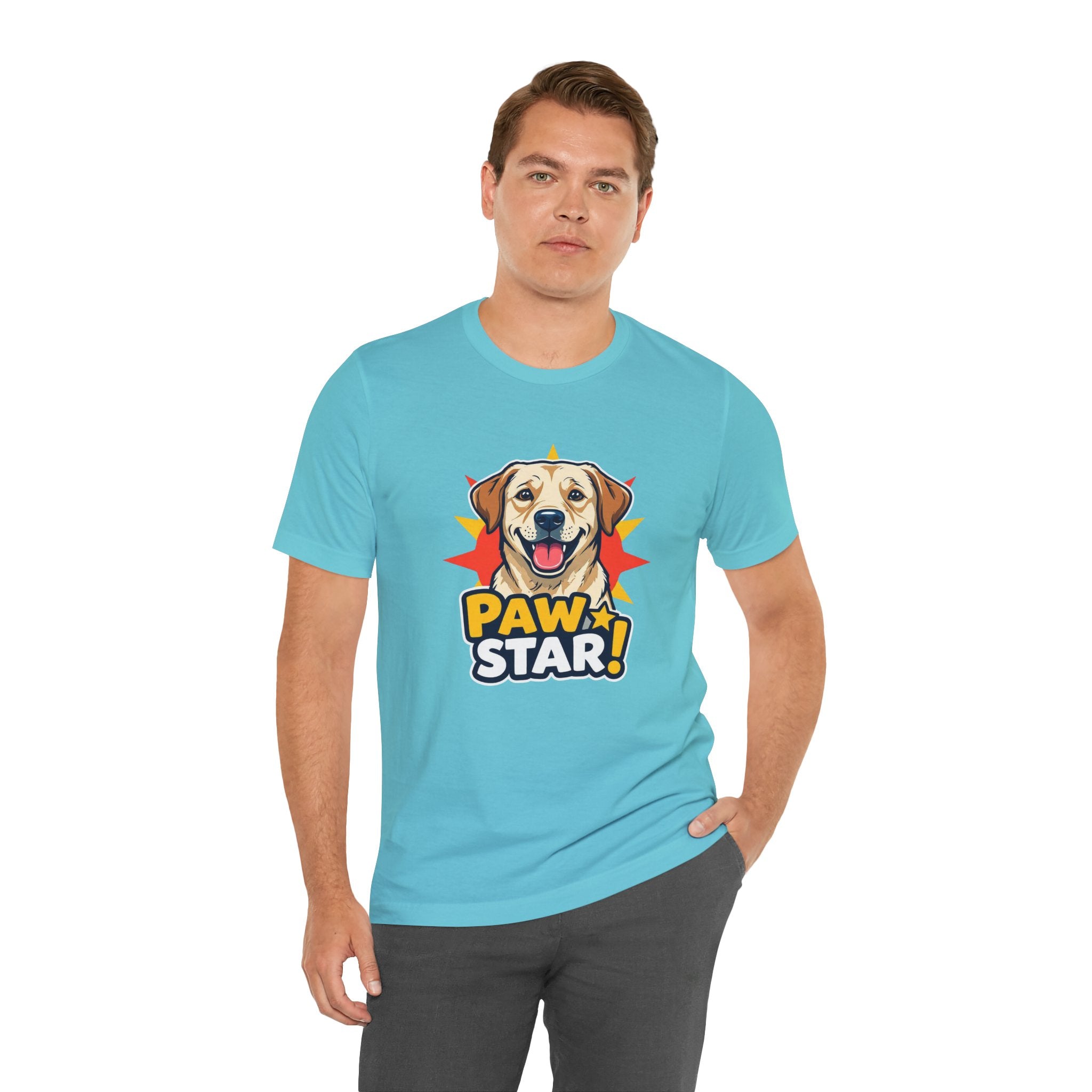 Labrador Retriever Paw Star T-Shirt