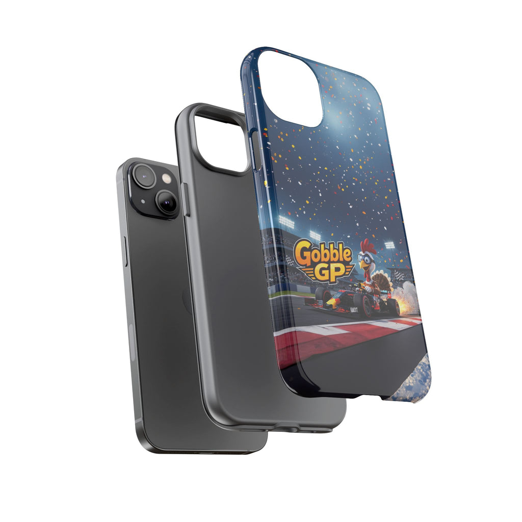 Gobble GP Turkey Racing Phone Case — Tough Protective Cover