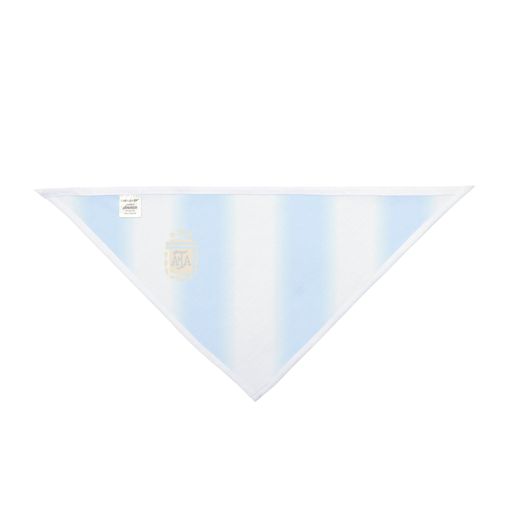 Argentina Soccer Pet Bandana – Argentine Flag Football Scarf for Dogs & Cats