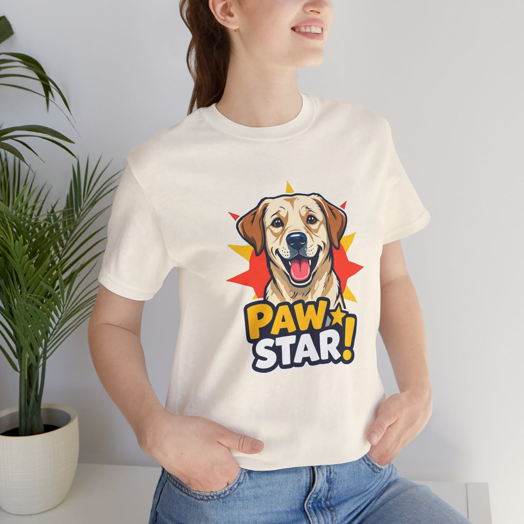 Labrador Retriever Paw Star T-Shirt