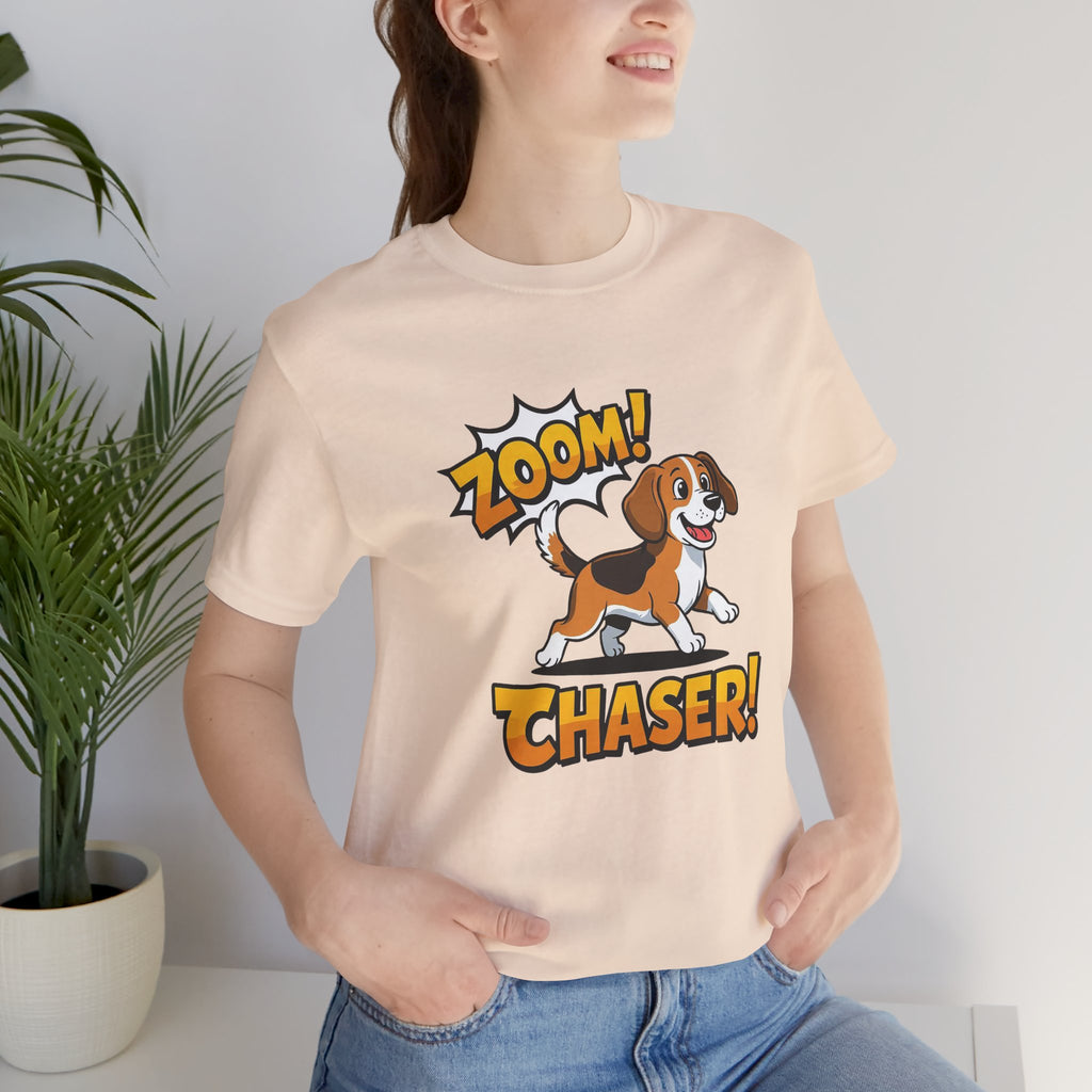 Beagle Zoom! Chaser! Dog Lover Unisex Tee