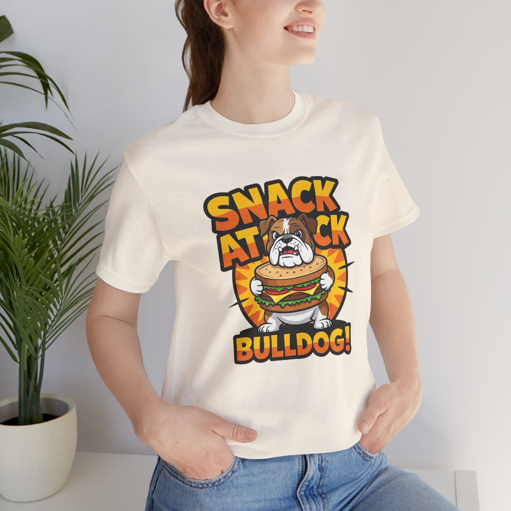 Snack Attack Bulldog Tee