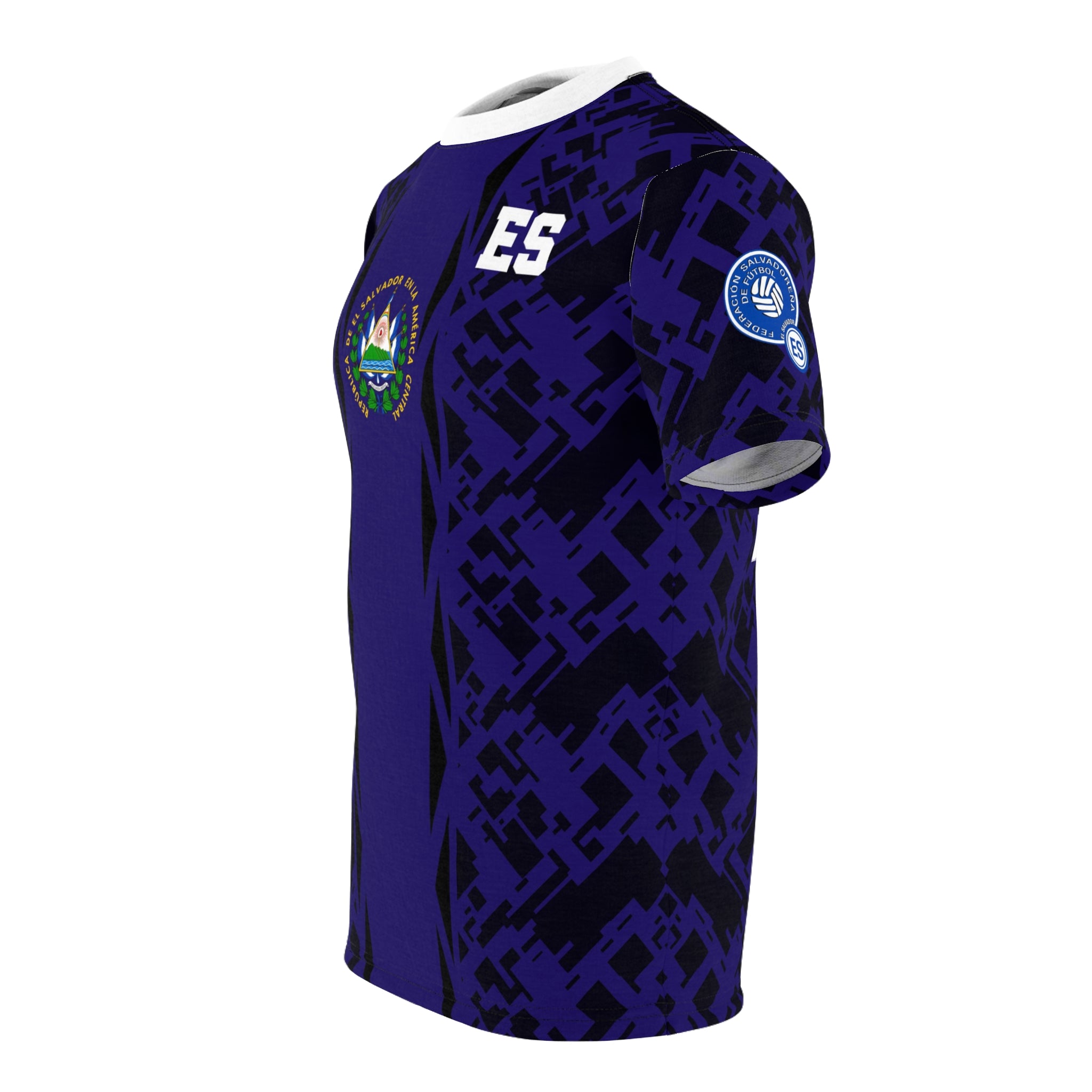 El Salvador Soccer Jersey Tee Dark Blue – Custom Jersey