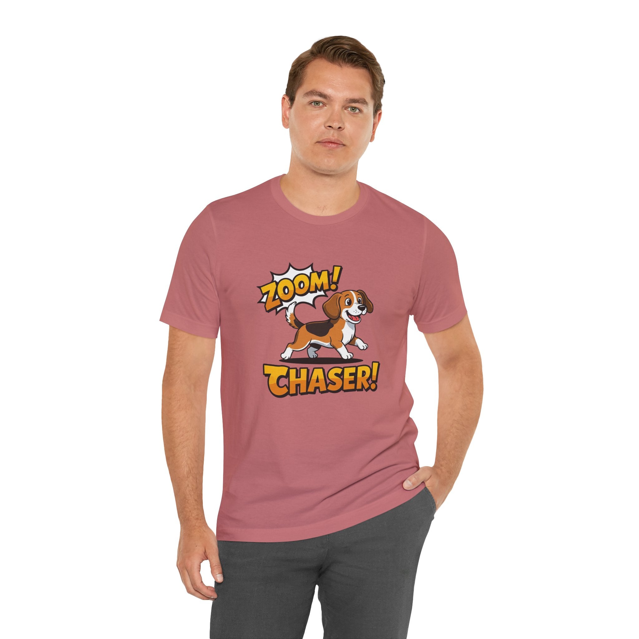 Beagle Zoom! Chaser! Dog Lover Unisex Tee