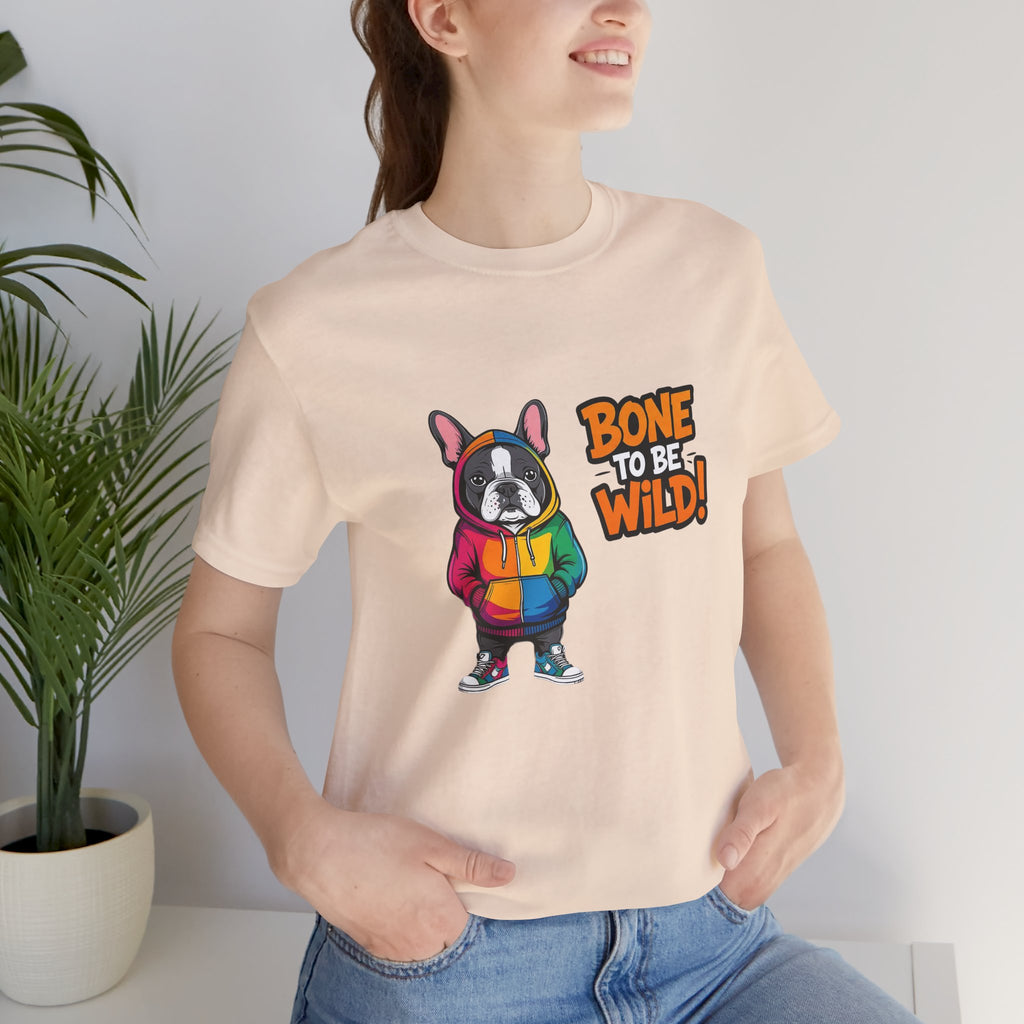 French Bulldog Colorful Dog Graphic Tee