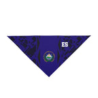 El Salvador Flag Pet Bandana — Navy Soccer-Inspired Dog Bandana