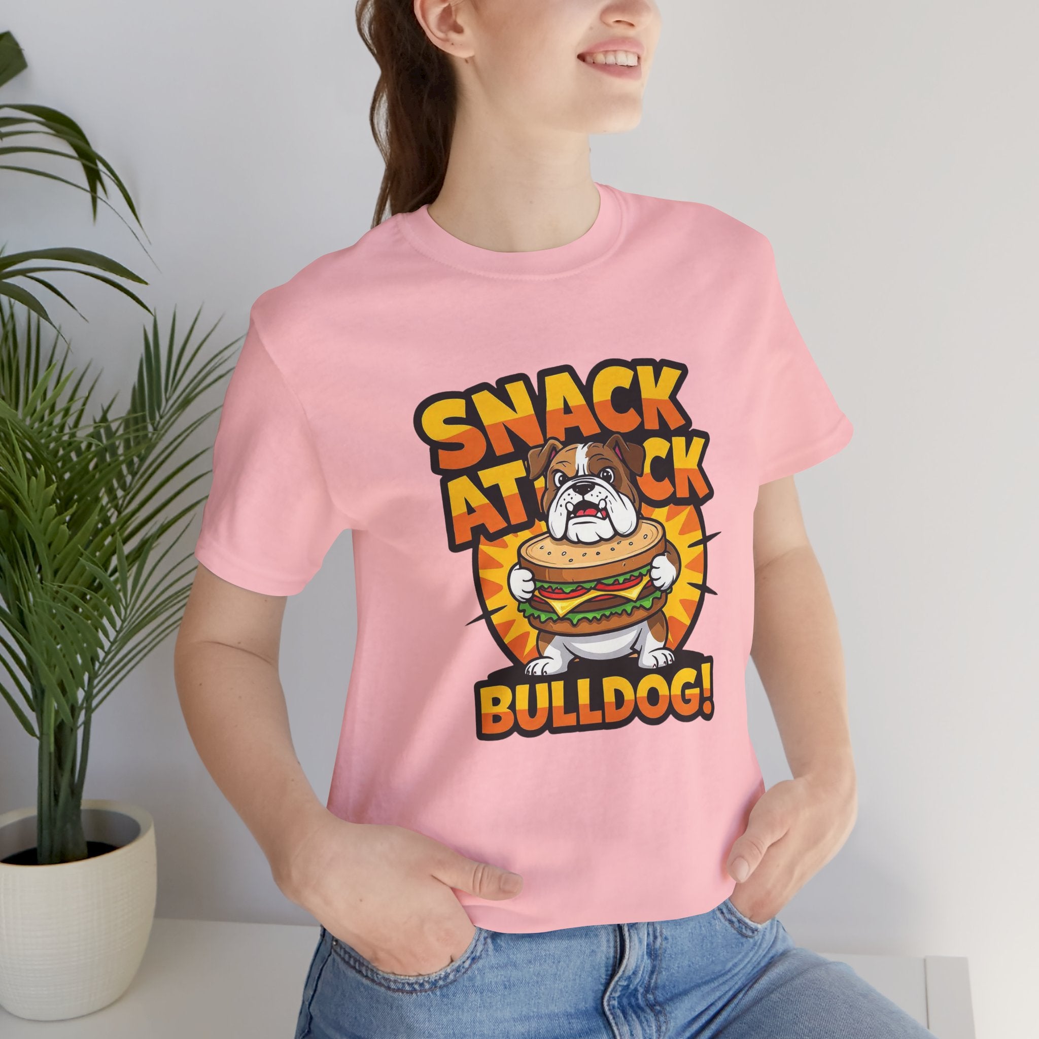 Snack Attack Bulldog Tee
