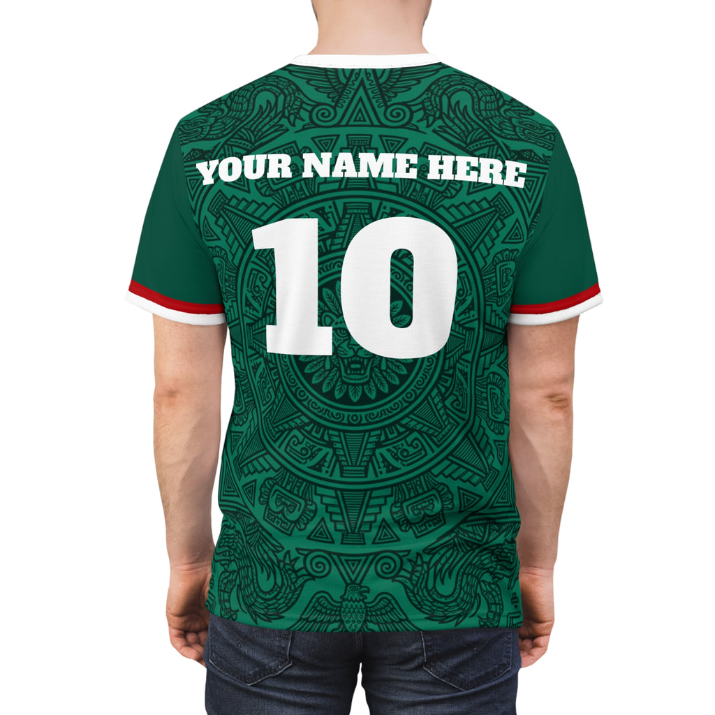 Mexico Aztec Soccer National Team Jersey -- Custom Jersey