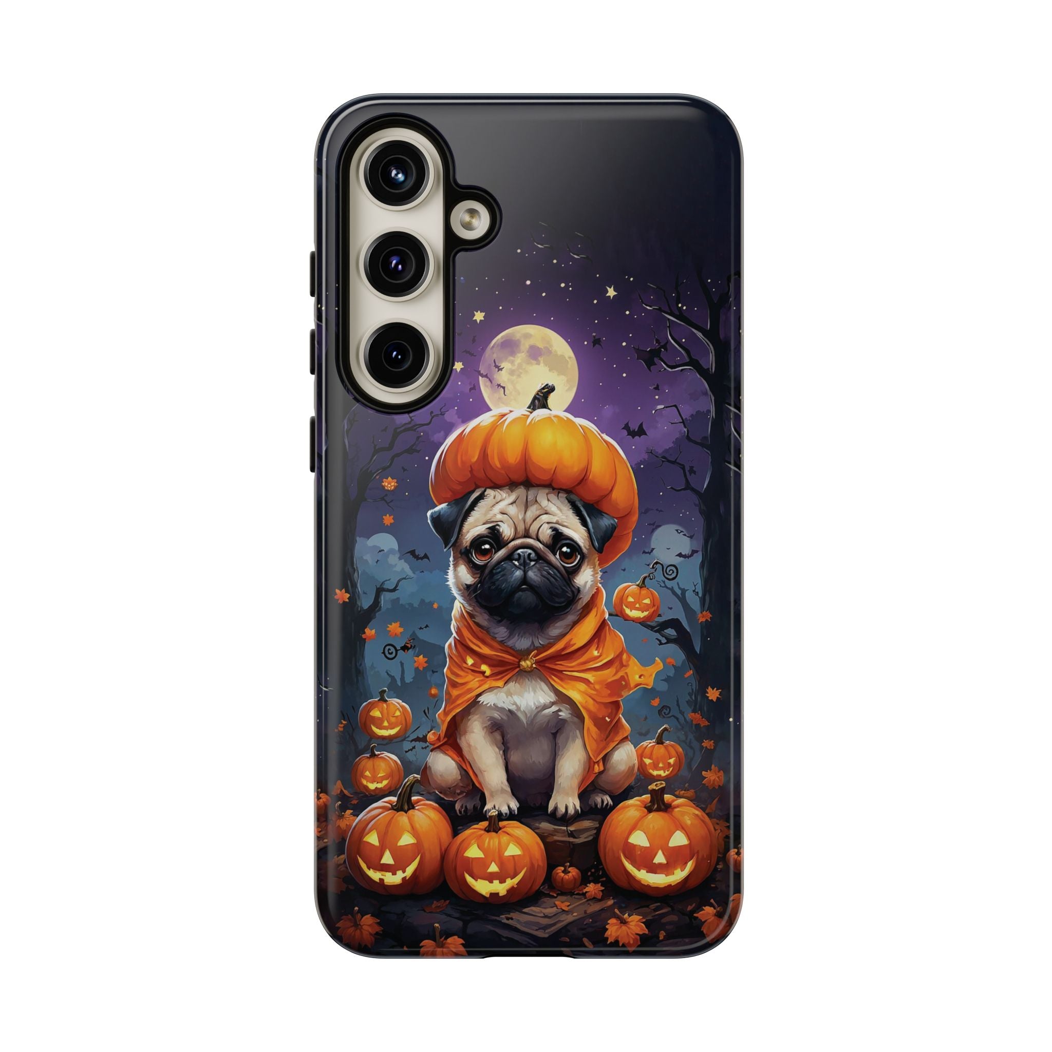 Halloween Pug Tough Phone Case