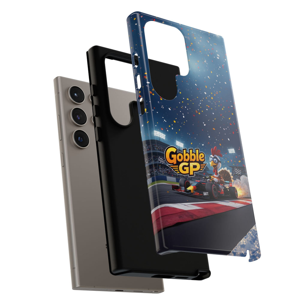 Gobble GP Turkey Racing Phone Case — Tough Protective Cover